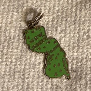 Sterling New Jersey bracelet charm